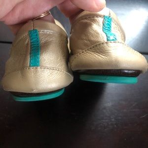 Tieks Champagne Gold LIMITED EDITION Size 7